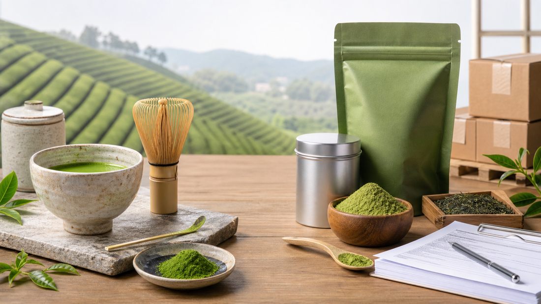 Japanese and Chinese matcha sourcing comparison for bulk buyers
